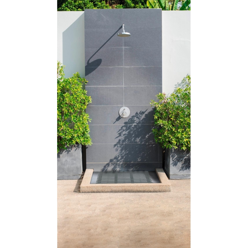 WENKO 22948100-Deurmat BINNEN & BUITEN 50x80 cm grijs