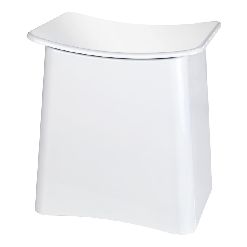 WENKO 22949100 - Kruk WING 45x48 cm wit/zwart