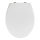 WENKO 22973100-WC WC-bril DELOS 44,5x37,5 cm wit/zilver