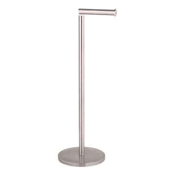 WENKO 22985100 - Toiletrolhouder 21x55 cm roestvrij staal/zilverkleurig