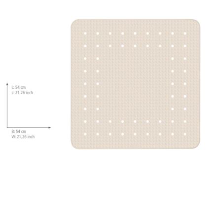 WENKO 23139100 - MIRASOL placemat 54 x 54 cm beige