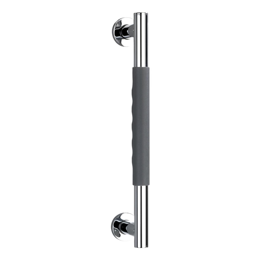 WENKO 23284100 - Poignée SECURA 40,5 x 9 cm acier inoxydable/anthracite/chrome brillant