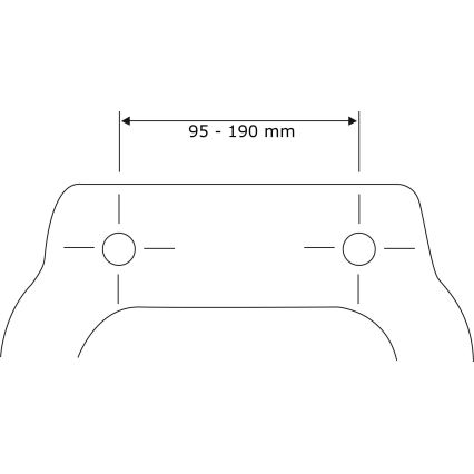 WENKO 23443100 - Abattant WC KOS 44x37 cm noir