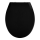 WENKO 23443100 - WC-bril KOS 44x37 cm zwart