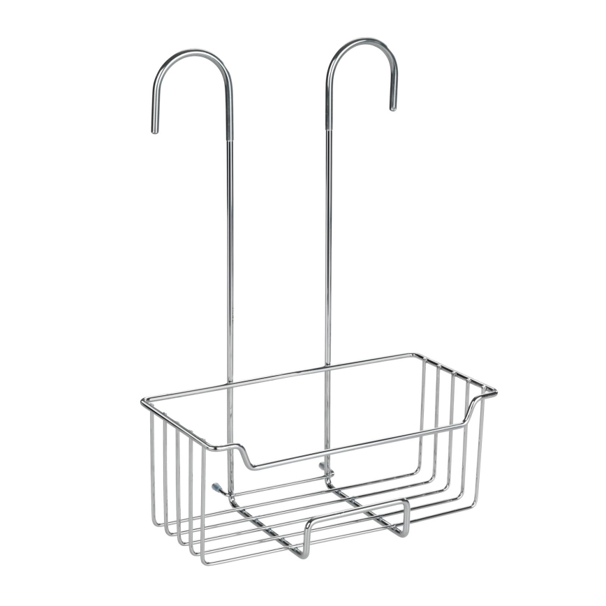 WENKO 23499100 - Doucheplank MILO 25x36 cm roestvrij staal/zilver/helder
