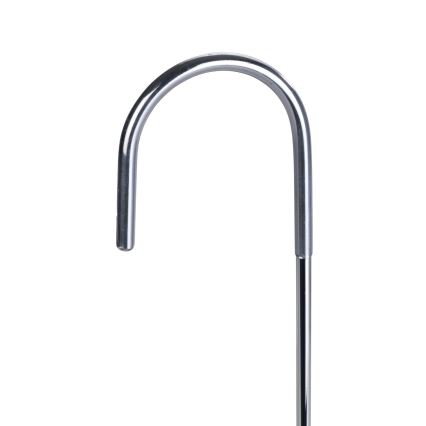 WENKO 23499100 - Doucheplank MILO 25x36 cm roestvrij staal/zilver/helder