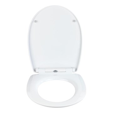 WENKO 23532100-WC Abattant WC 300/350 KG 36,5x45 cm multicolore/argenté