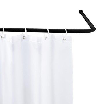 WENKO 23565100 - Barre carrée 2x2 cm noire