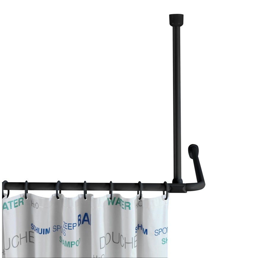 WENKO 23566100 - Plafondsteun UNIVERSAL 57 cm zwart