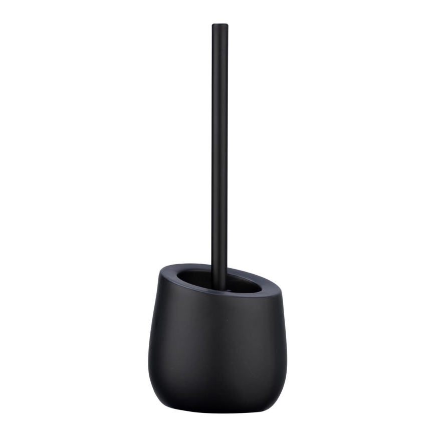 WENKO 23654800 - WC borstel BADI 13,5x38 cm zwart