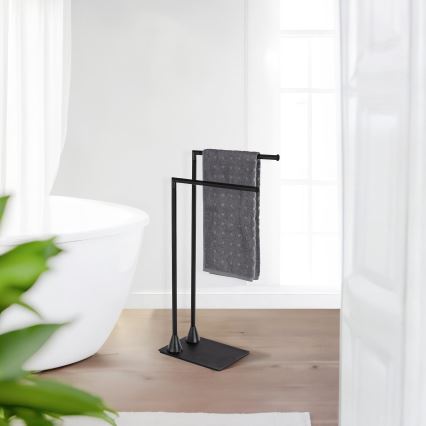 WENKO 23711100 - Handdoekrek HELLA 41x79 cm zwart
