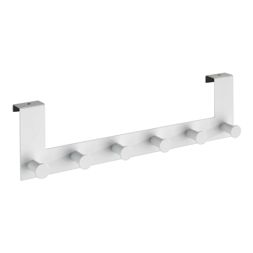 WENKO 23724100-Porte-manteau CELANO 39x11 cm blanc
