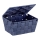 WENKO 23786100 - Mand ADRIA 19x14 cm blauw