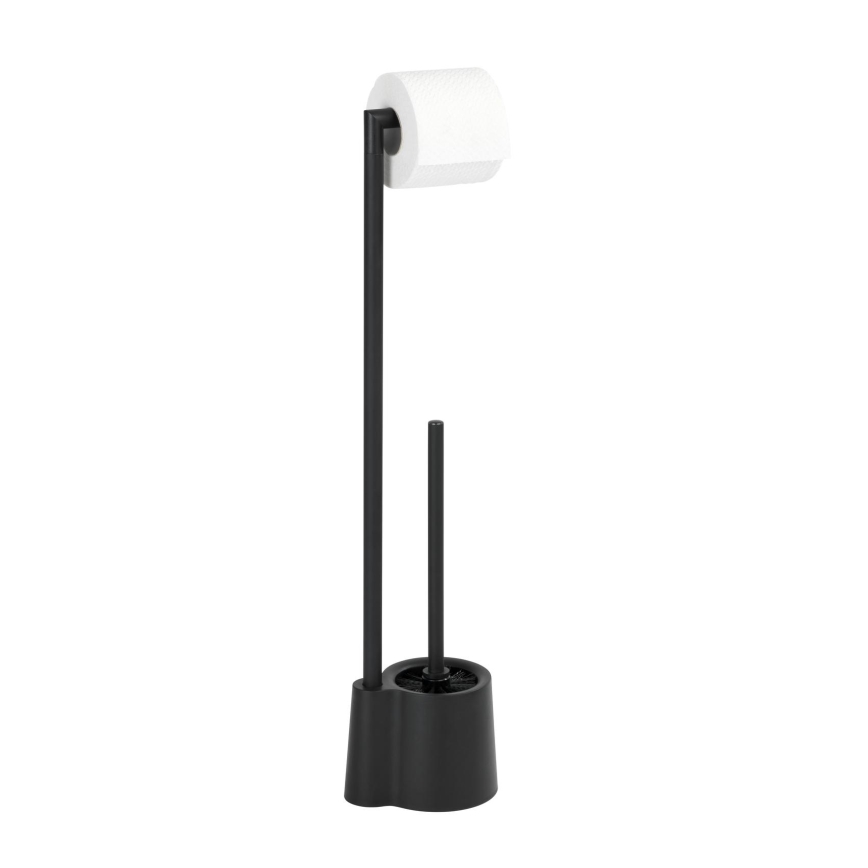 WENKO 23804100 - Brosse WC AVOLA 13x70 cm inox/noir