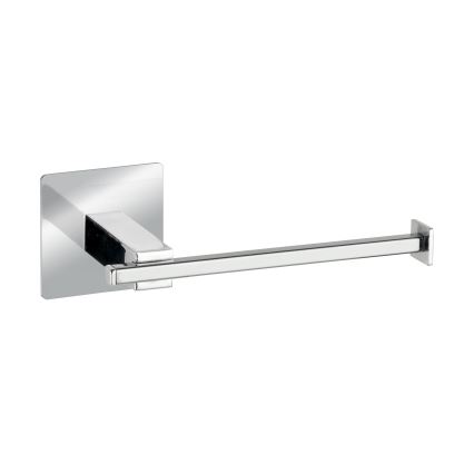 WENKO 23859800 - Distributeur de papier toilette TURBO-LOC QUADRO ED 16,5x6,5 cm en acier inoxydable