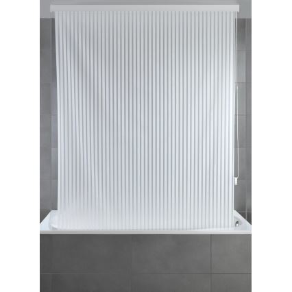 WENKO 23864100 - Douchegordijn 132 x 240 cm, wit