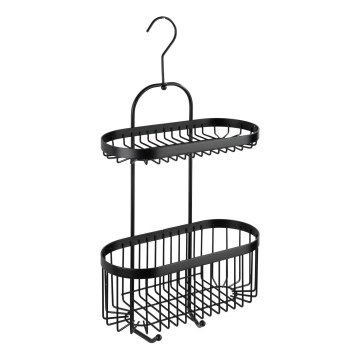 WENKO 23880100 – Étagère CLASSIC PL. SCHWARZ 26,5x47 cm noire