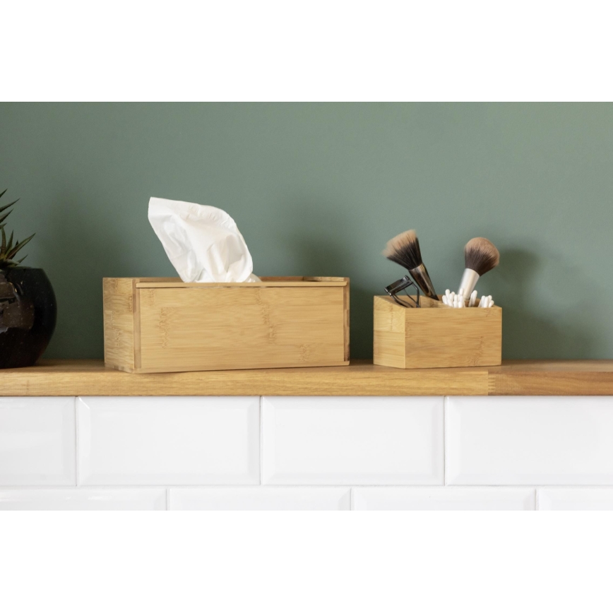 WENKO 23916100 - Organizer TERRA 12x9 cm bruin