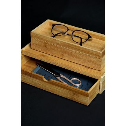 WENKO 23917100 - Opbergbox TERRA 24x10 cm bruin