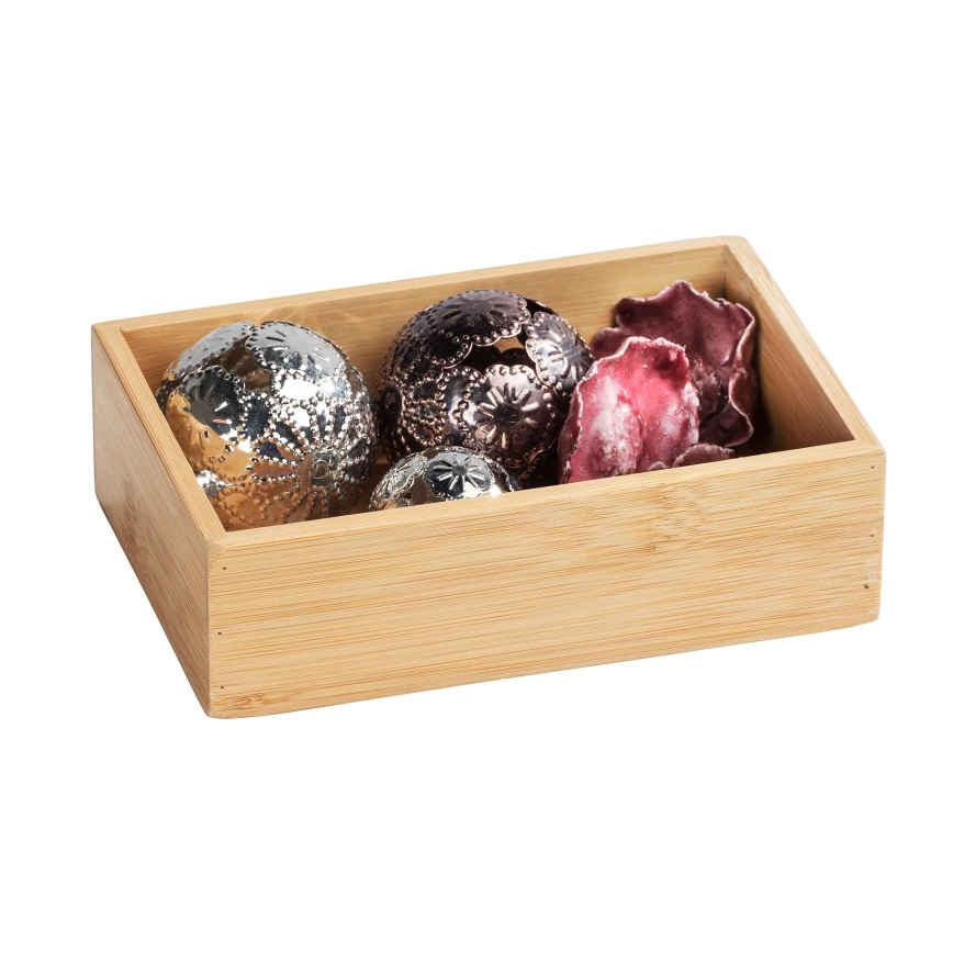 WENKO 23918100 - Dienblad TERRA 15x10 cm bruin