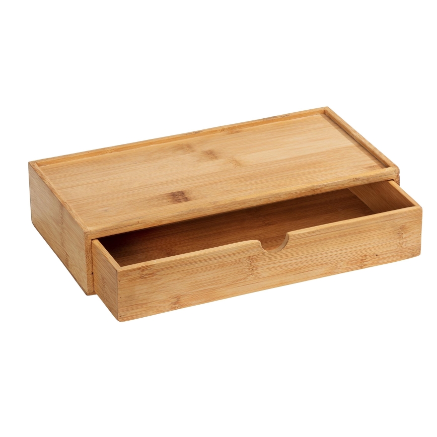 WENKO 23921100 - Opbergbox TERRA 28x14 cm bruin