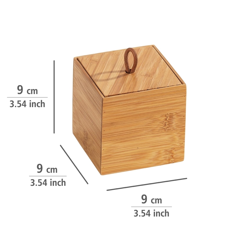 WENKO 23922100 - Box TERRA 9x9 cm bruin