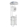 WENKO 24074800 - Toiletrolhouder 16x59 cm glanzend chroom