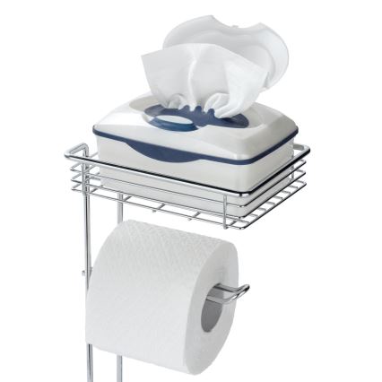 WENKO 24074800 - Toiletrolhouder 16x59 cm glanzend chroom