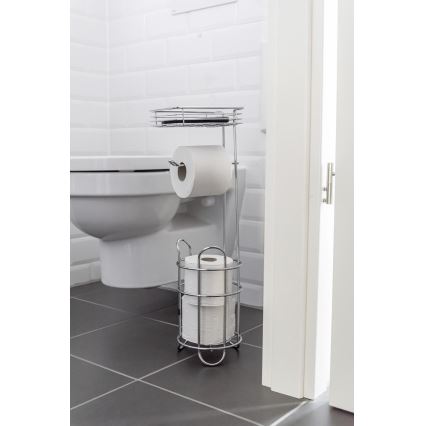 WENKO 24074800 - Toiletrolhouder 16x59 cm glanzend chroom