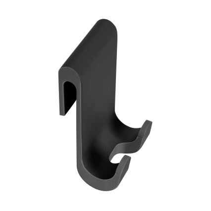 WENKO 24171100 - Douchewisser MOLA 21x24,5 cm roestvrij staal/zwart