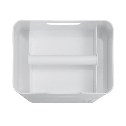 WENKO 24212100 - WC-borstel IMON 20 x 58,5 cm wit