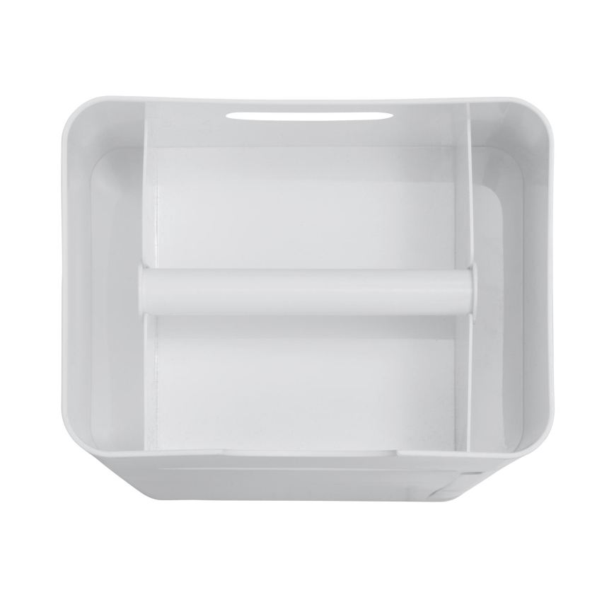 WENKO 24212100 - WC-borstel IMON 20 x 58,5 cm wit