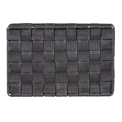 WENKO 24223100 - Opbergmand ADRIA 26x17 cm grijs/antraciet