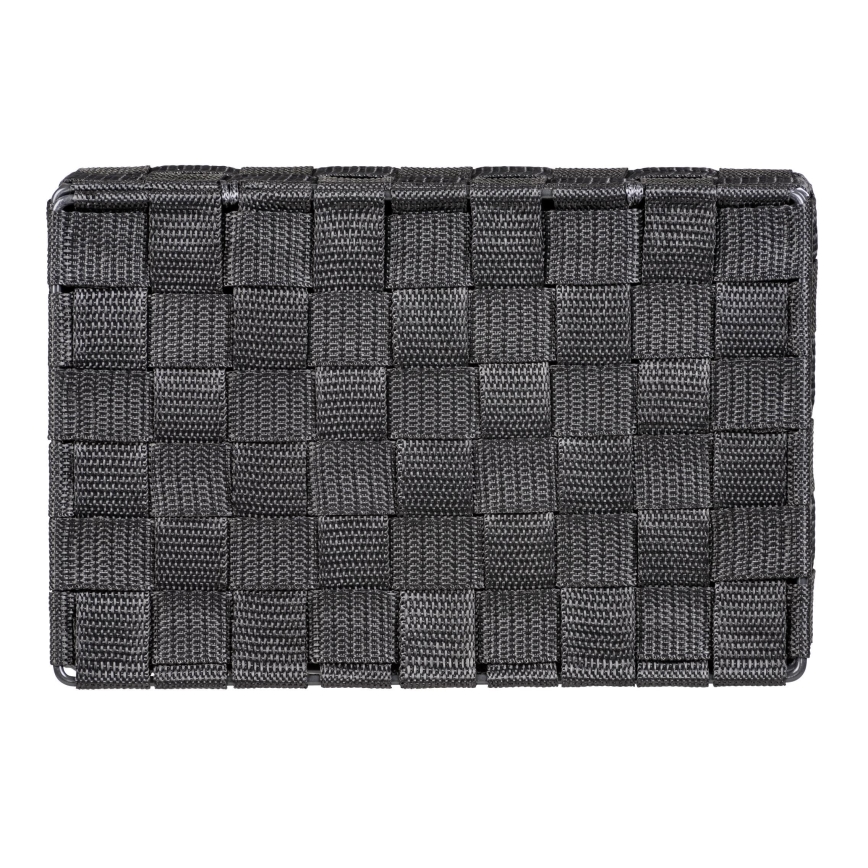 WENKO 24223100 - Opbergmand ADRIA 26x17 cm grijs/antraciet