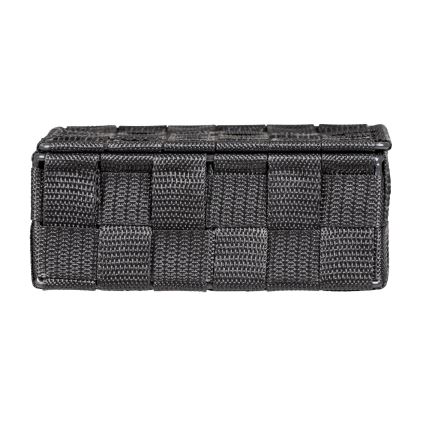 WENKO 24223100 - Panier ADRIA 26 x 17 cm gris/anthracite