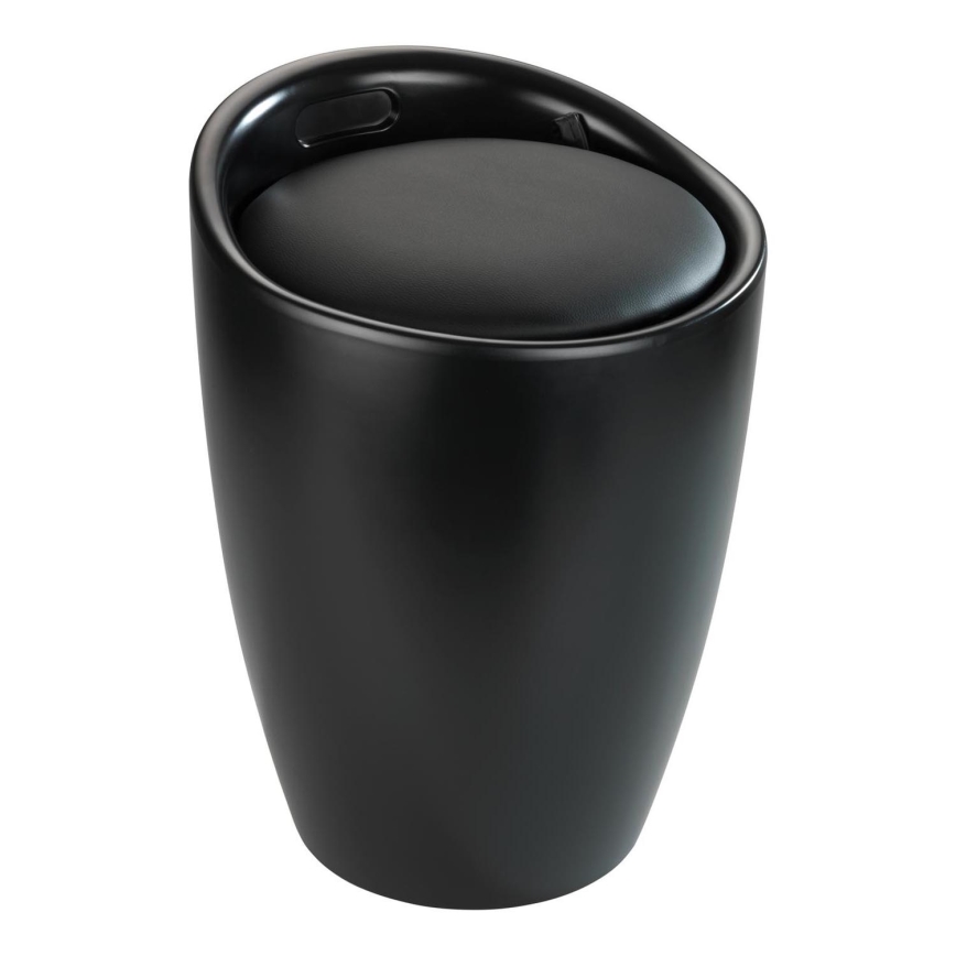 WENKO 24229100 - Tabouret CANDY 36x50,5 cm noir