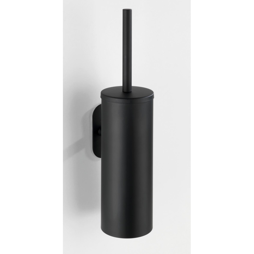 WENKO 24289100-WC brosse TURBO-LOC OREA BLACK 9x39,5 cm inox/noir
