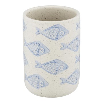 WENKO 24310100 - Gobelet AQUAMARIN 8x11 cm beige