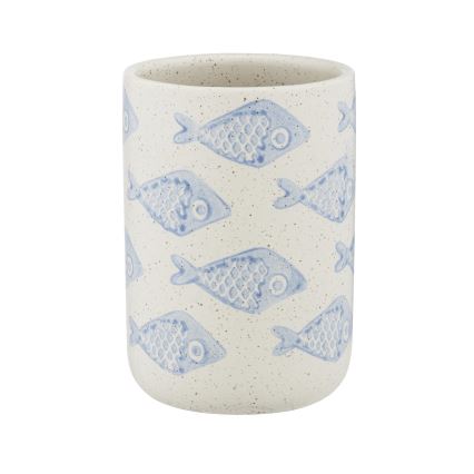 WENKO 24310100 - Gobelet AQUAMARIN 8x11 cm beige