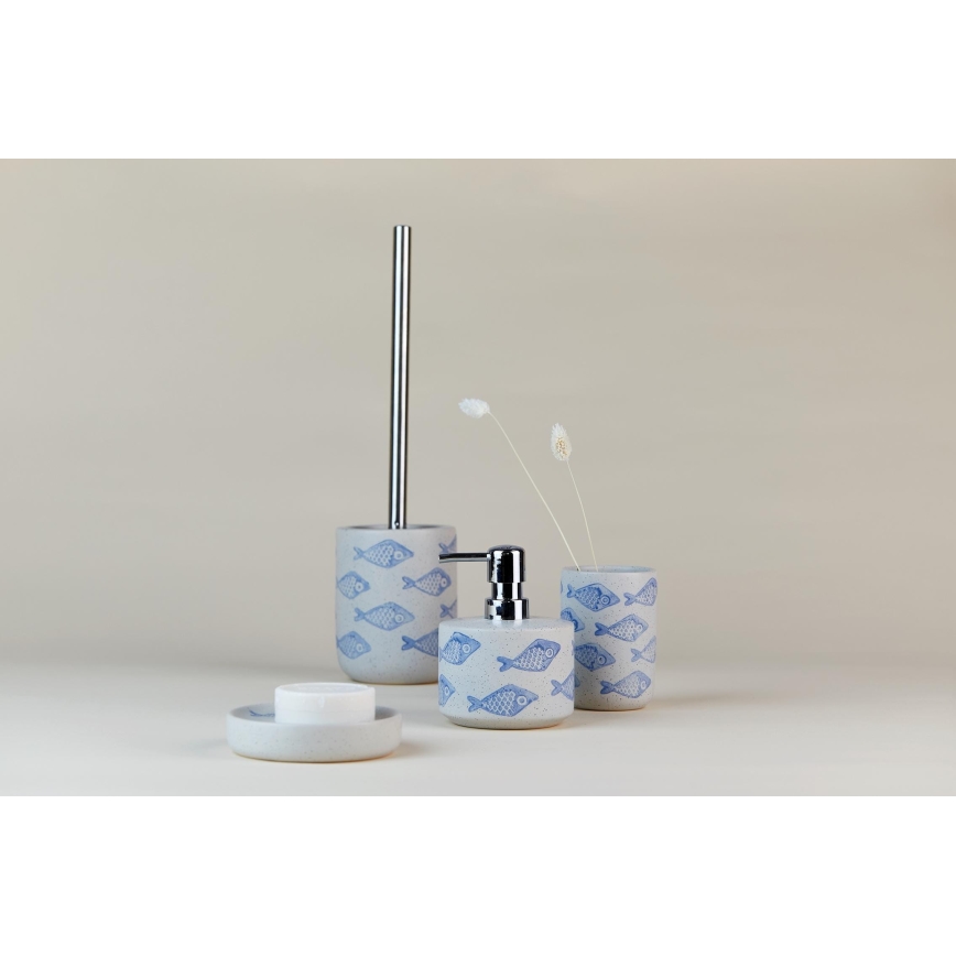 WENKO 24311100 - Zeepdispenser AQUAMARIN 475 ml beige