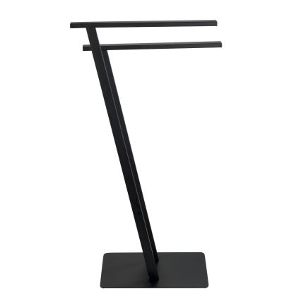 WENKO 24396100 - Handdoekenrek LIRIO 20x40 cm zwart