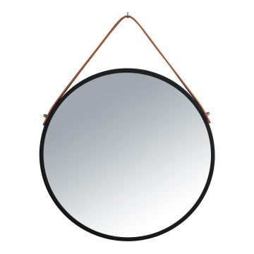 WENKO 24424100 - Miroir BORRONE 40x40 cm noir/argenté