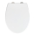 WENKO 24571100-WC Abattant WC VORNO NEO 46 x 37 cm blanc/argenté