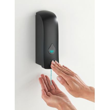 WENKO 24589100-Zeepdispenser RANERA 280 ml zwart