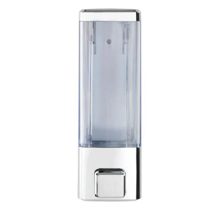 WENKO 24593100-Zeepdispenser ISTRES 320 ml glanzend chroom/helder