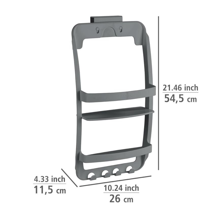WENKO 24633100 - UNIVERSAL plank 26x54,5 cm antraciet