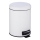 WENKO 24678100 - Corbeille LEMAN 21x24 cm blanc/noir
