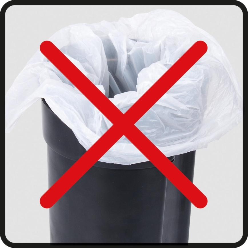 WENKO 24682100 - Mand LEMAN 21x24 cm grijs/zwart