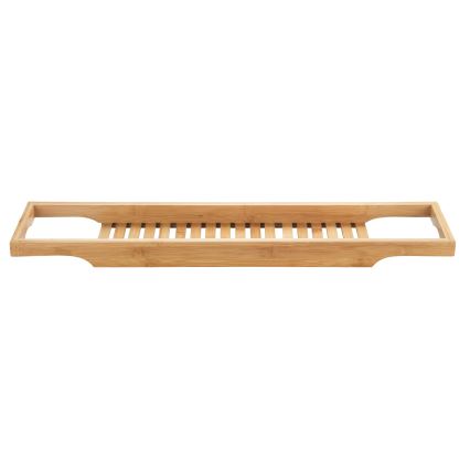WENKO 24750100 - Badplank BAMBUSA 70 x 16 cm, bruin