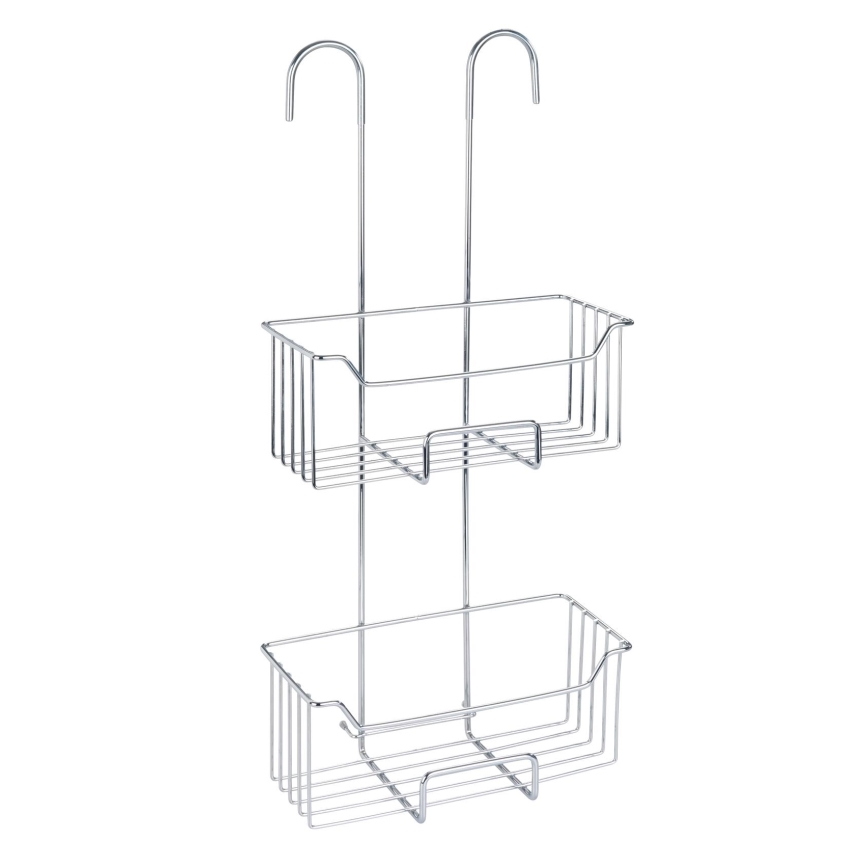 WENKO 24758100 - Doucherek MILO 25x55 cm zilver/helder